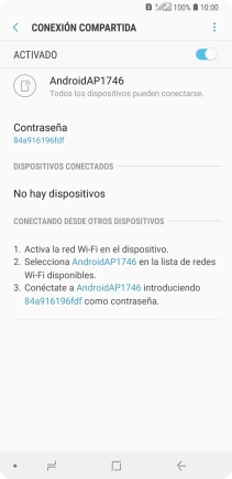Pulsa la tecla de inicio para terminar y regresar a la pantalla de inicio.