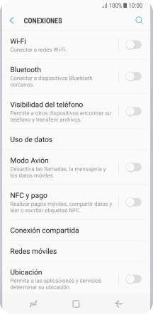 Pulsa Bluetooth.