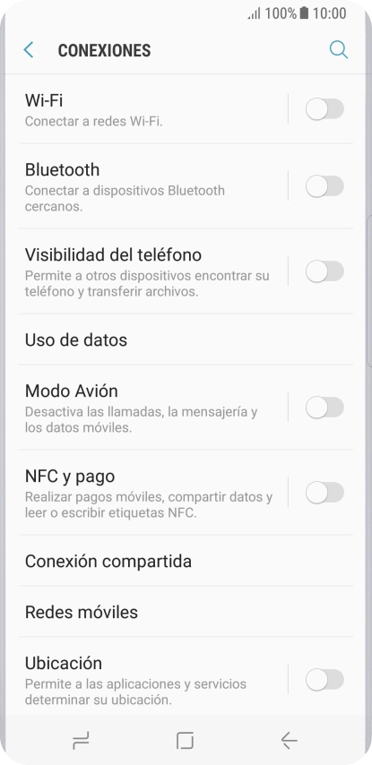 Pulsa Bluetooth.
