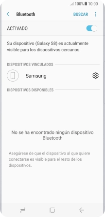 Pulsa la tecla de inicio para terminar y regresar a la pantalla de inicio.