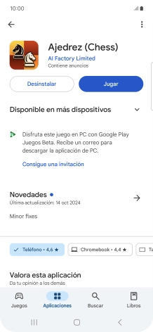 Pulsa Desinstalar.