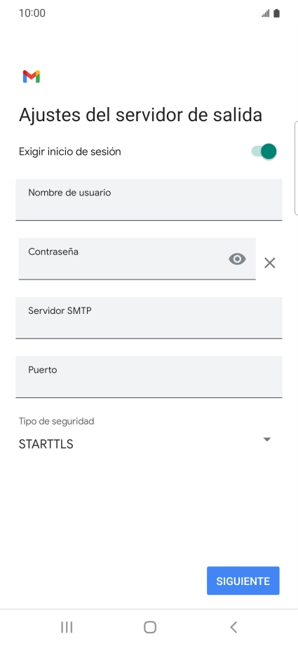 Pulsa el indicador junto a 