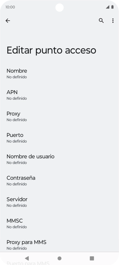 Pulsa Nombre.