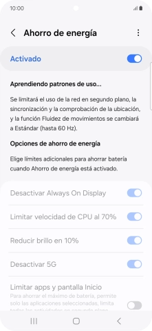 Pulsa la tecla de inicio para terminar y regresar a la pantalla de inicio. Pulsa la tecla de inicio para terminar y regresar a la pantalla de inicio.