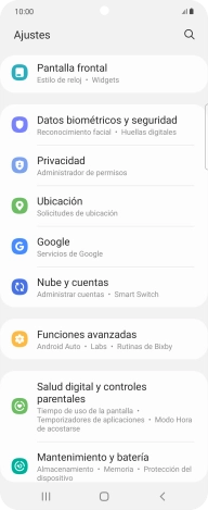 Pulsa Datos biométricos y seguridad.