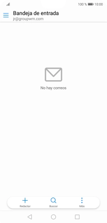 Desliza el dedo hacia la derecha desde la parte izquierda de la pantalla.