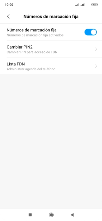 Pulsa el indicador junto a 