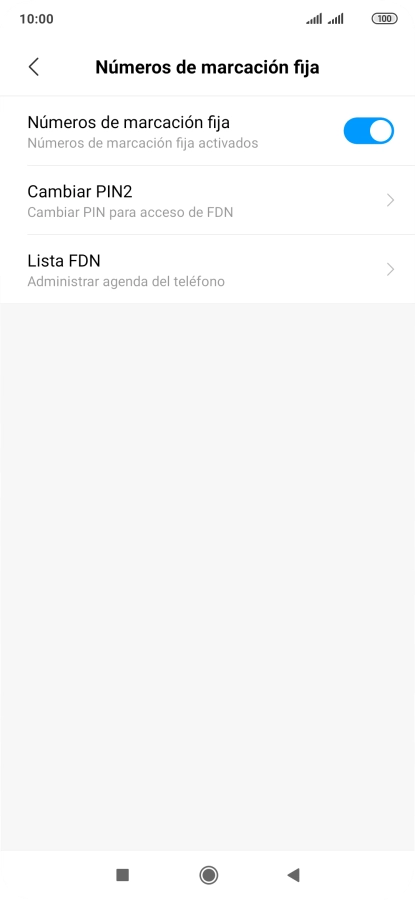 Pulsa el indicador junto a 