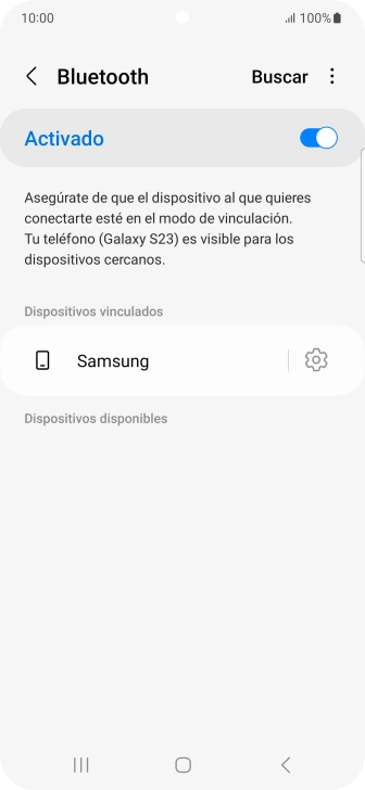 Pulsa la tecla de inicio para terminar y regresar a la pantalla de inicio.
