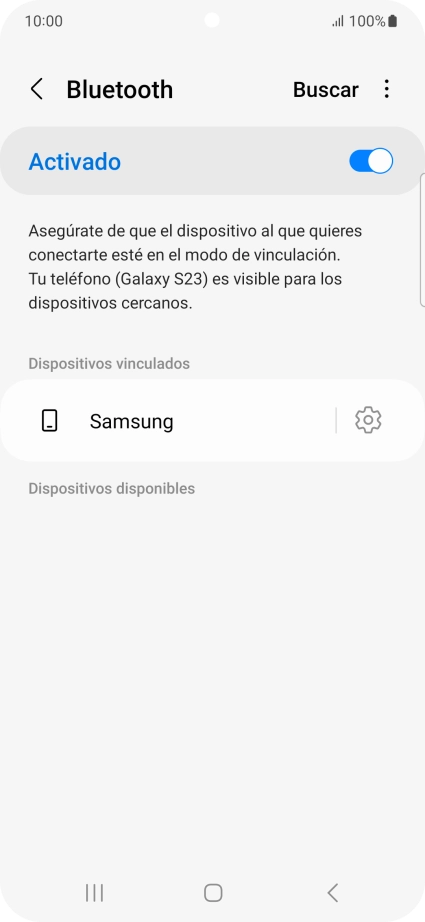 Pulsa la tecla de inicio para terminar y regresar a la pantalla de inicio.
