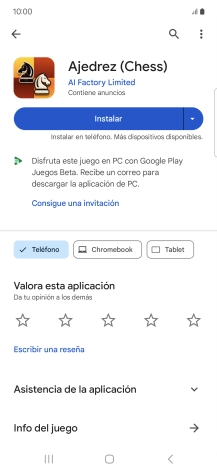 Pulsa la tecla de inicio para terminar y regresar a la pantalla de inicio.