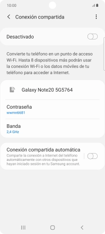 Pulsa el icono de menú.