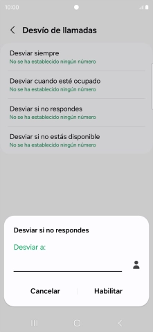 Introduce +34600132000 y pulsa Habilitar.
