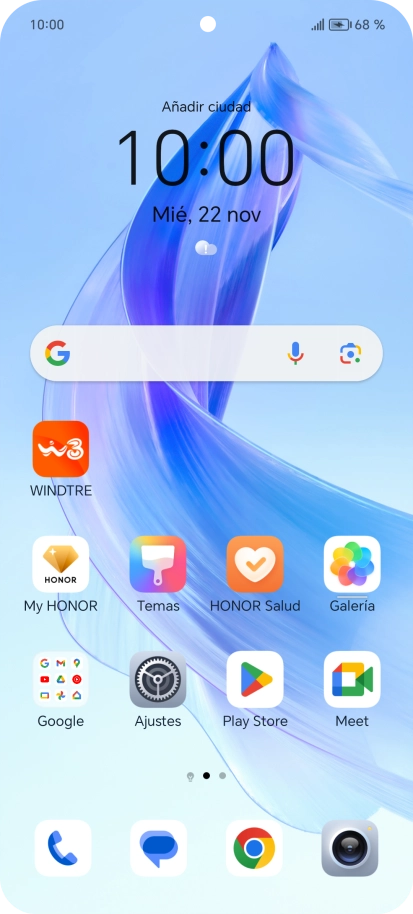 Cuando el icono de carga de batería aparece en la pantalla, el teléfono se está cargando. Cuando el icono de carga de batería aparece en la pantalla, el teléfono se está cargando.