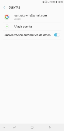 Pulsa Añadir cuenta.