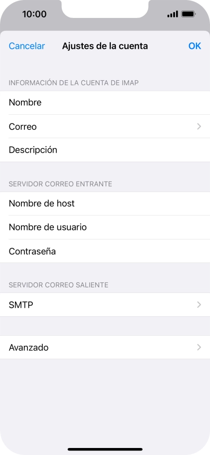 Pulsa SMTP.