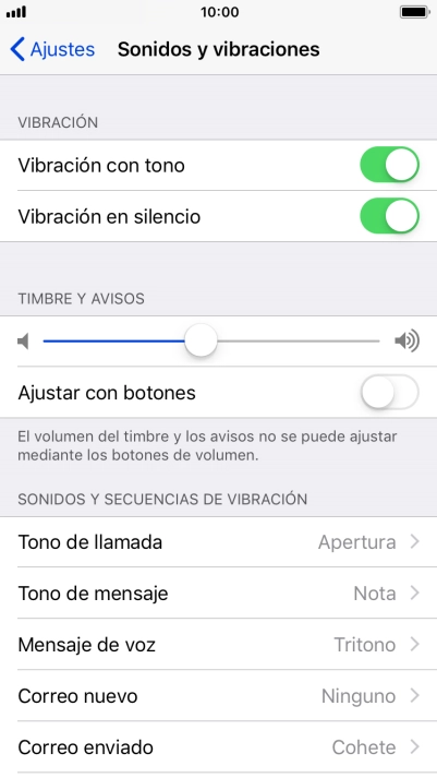 Pulsa Tono de llamada.