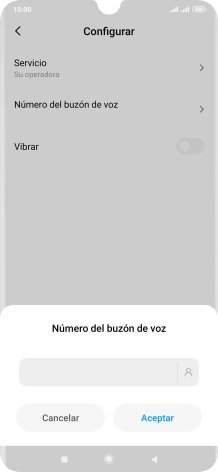 Introduce 22177 y pulsa Aceptar.