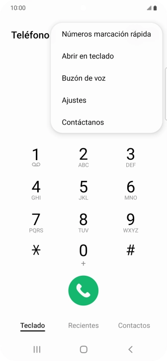 Pulsa Ajustes.