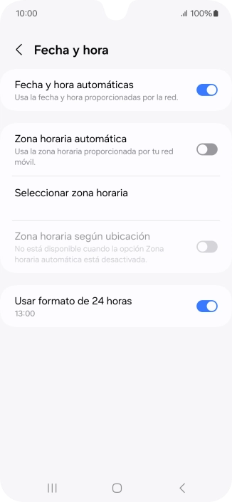 Pulsa el indicador junto a 