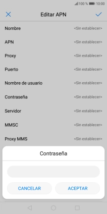Introduce wap125 y pulsa ACEPTAR.