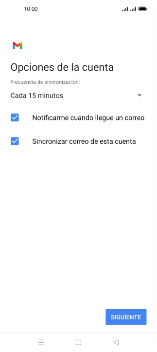 Pulsa la lista desplegable bajo 