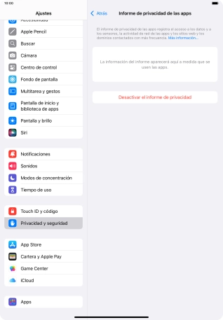 Desliza el dedo hacia arriba desde la parte inferior de la pantalla para terminar y volver a la pantalla de inicio.