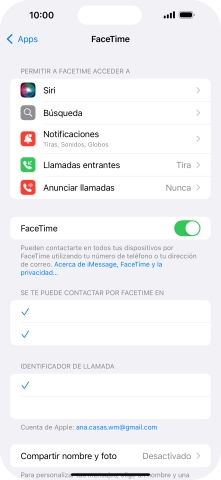 Pulsa el indicador junto a 