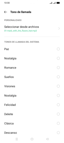 Pulsa la tecla de inicio para terminar y regresar a la pantalla de inicio.