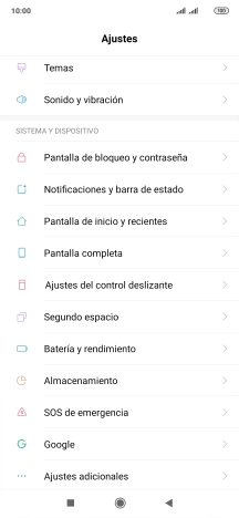 Pulsa Sonido y vibración.