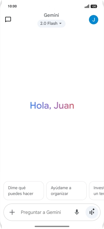 Pulsa el icono de perfil.