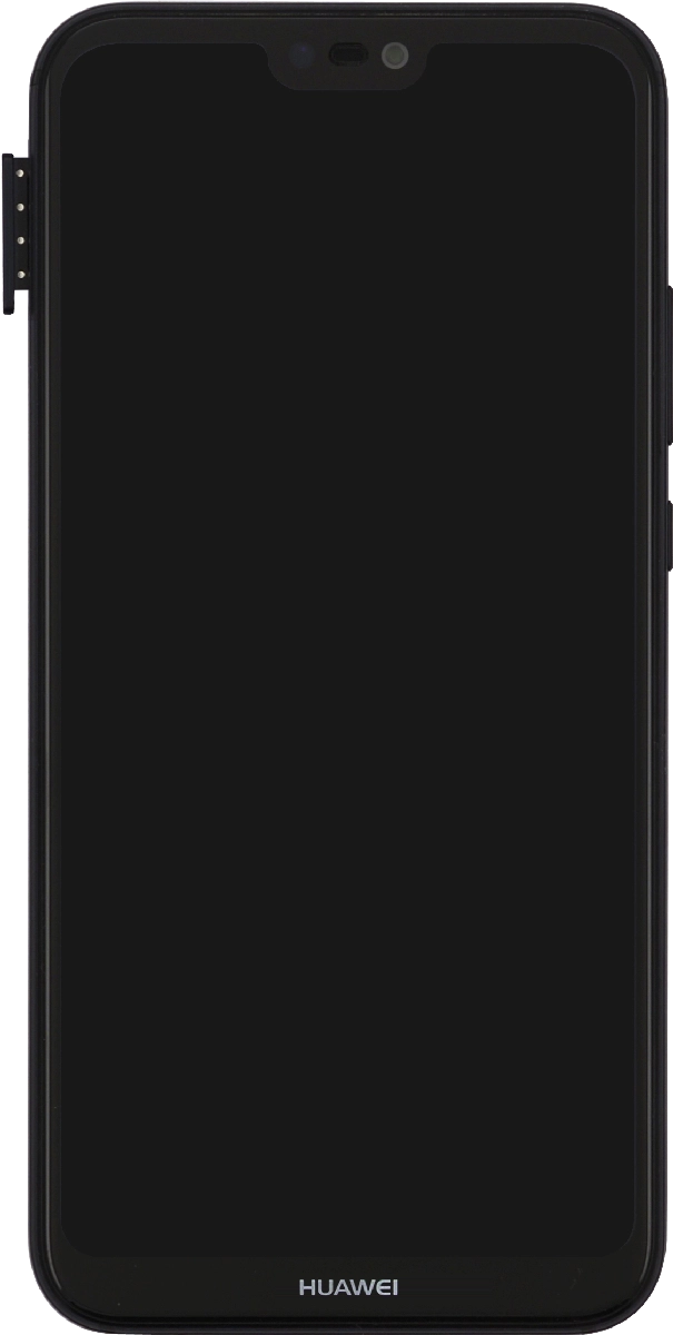 Retira el contenedor de tarjetas del teléfono.