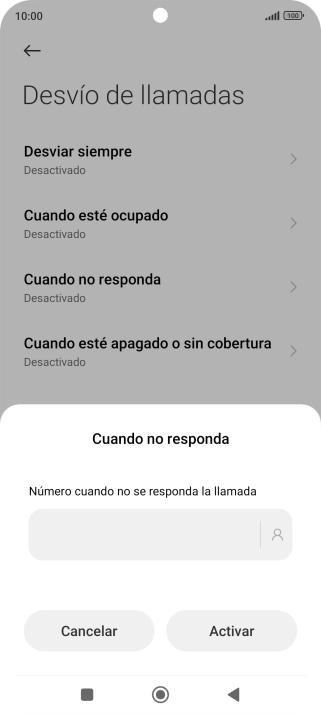Introduce +34600132000 y pulsa Activar.