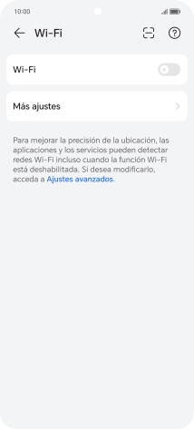 Pulsa el indicador junto a 