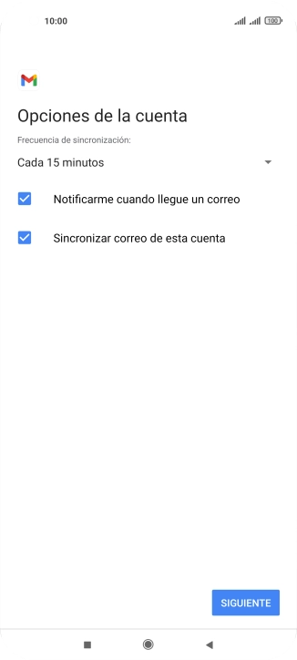 Pulsa la lista desplegable bajo 