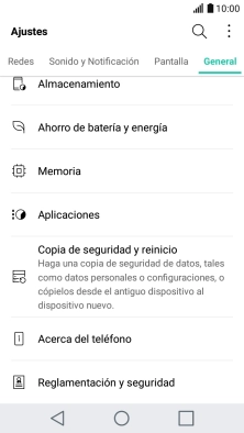 Pulsa Aplicaciones.