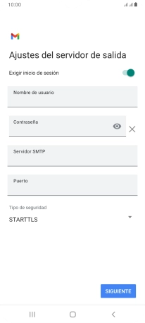 Pulsa el indicador junto a 
