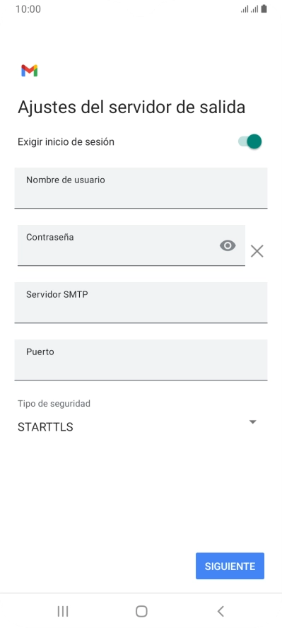 Pulsa el indicador junto a 