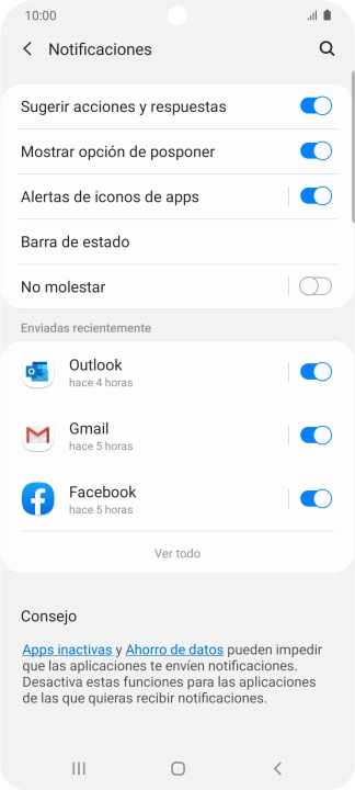 Pulsa Ver todo.