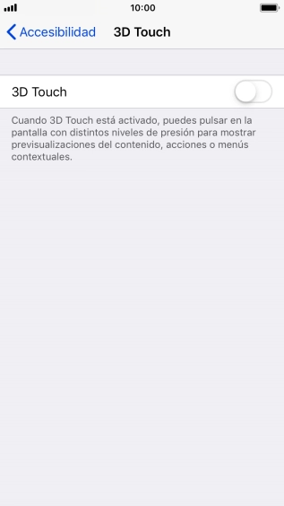 Pulsa el indicador junto a 