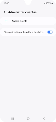 Pulsa Añadir cuenta.