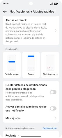 Pulsa Gestionar todo.