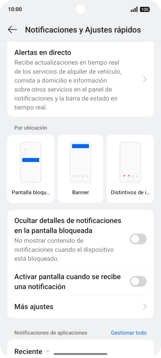 Pulsa Gestionar todo.