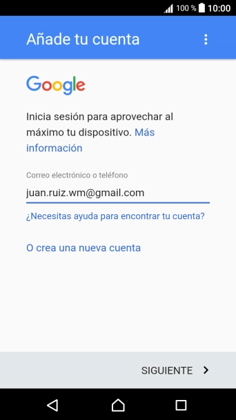 Pulsa SIGUIENTE.