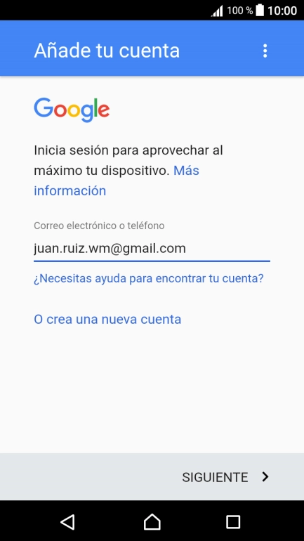 Pulsa SIGUIENTE.