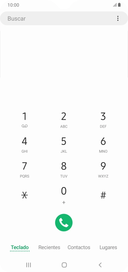 Pulsa el icono de menú.