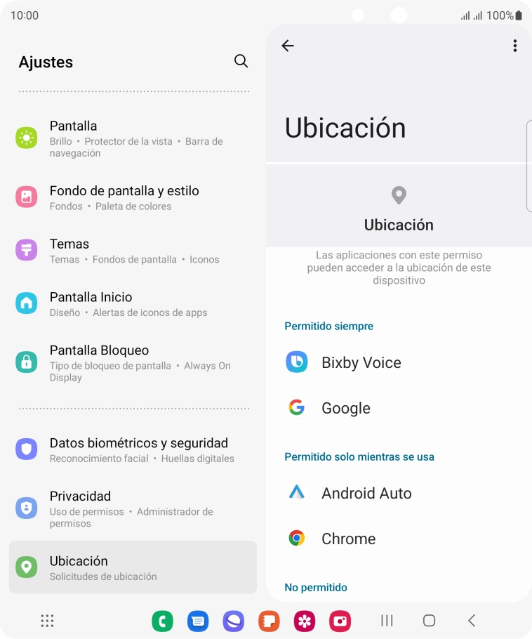 Pulsa la app deseada.