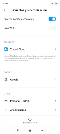 Pulsa la tecla de inicio para terminar y regresar a la pantalla de inicio.