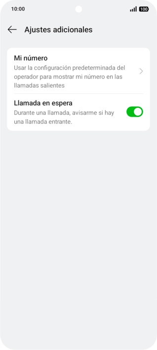 Pulsa el indicador junto a 