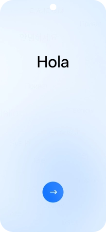 Pulsa la flecha hacia la derecha.